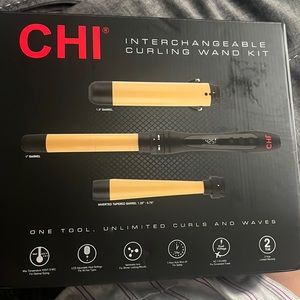 CHI Interchangeable Curling Wand Kit